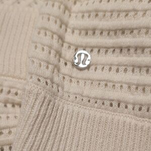 lululemon athletica Cream Off-the-Shoulder Sweater